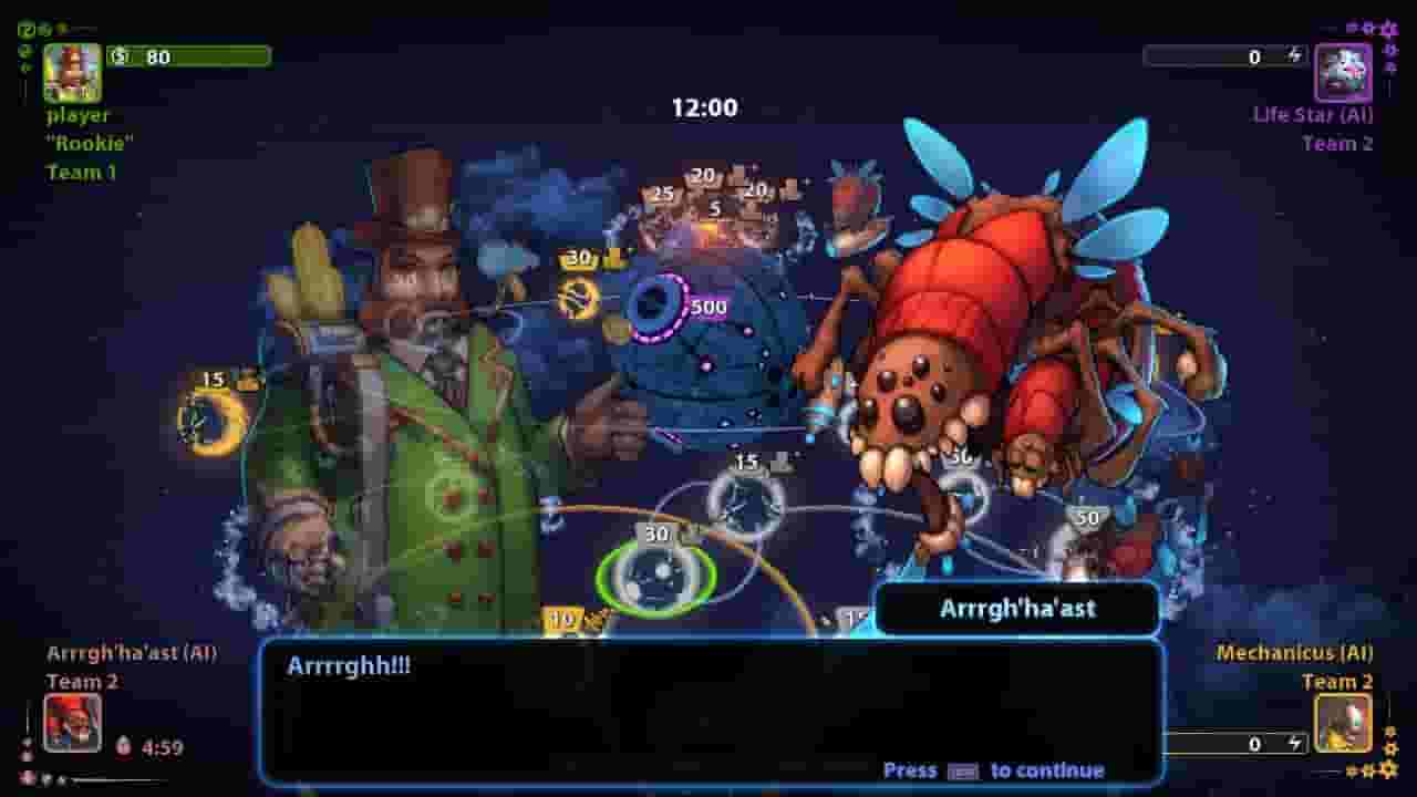 Planets Under Attack screenshot thumbnail screenshot 0