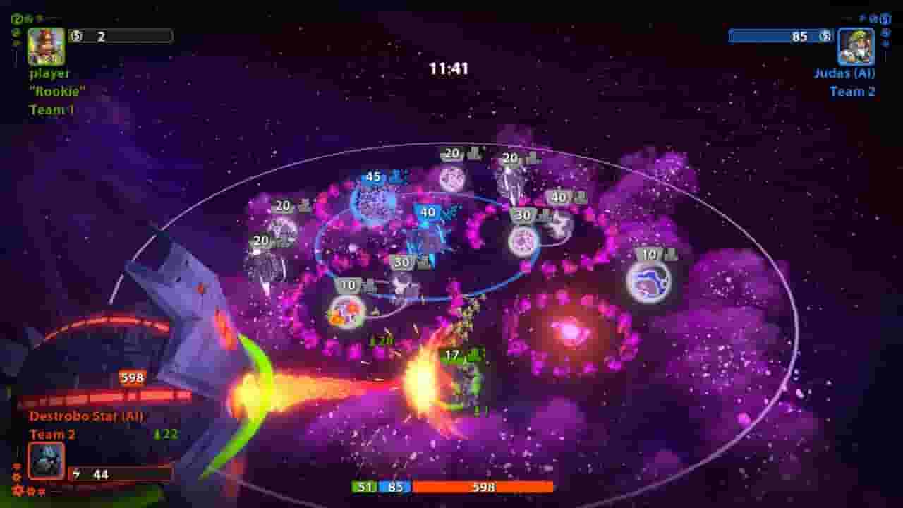 Planets Under Attack screenshot thumbnail screenshot 1