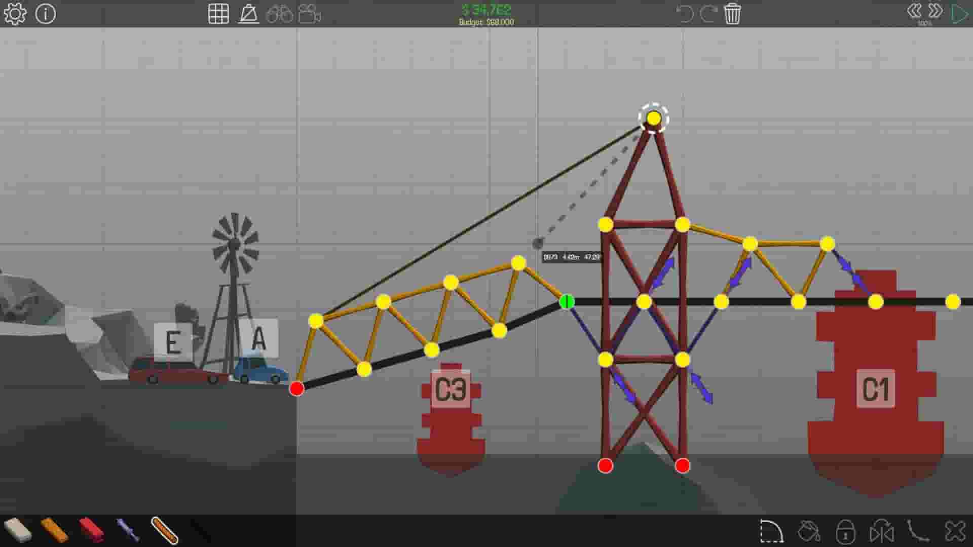 Poly Bridge screenshot thumbnail screenshot 1