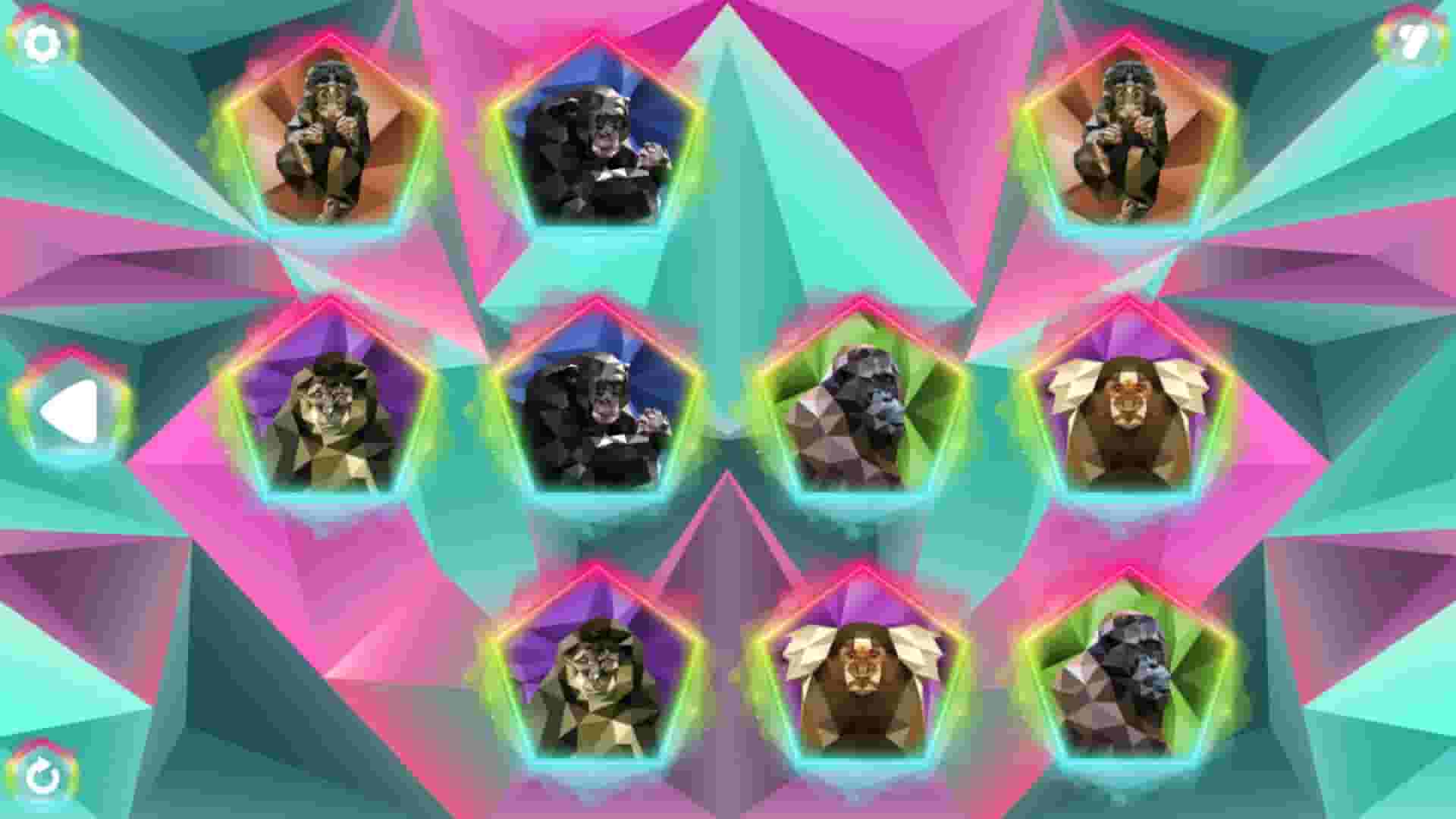 Poly Memory: Primates screenshot thumbnail screenshot 1