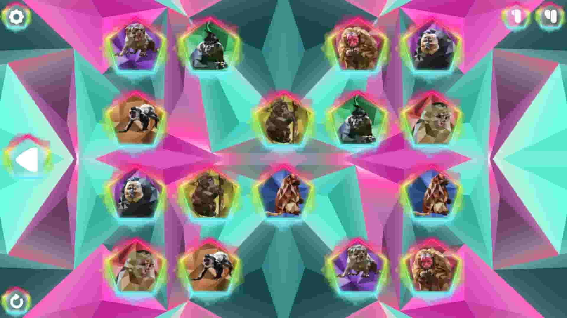 Poly Memory: Primates screenshot thumbnail screenshot 2