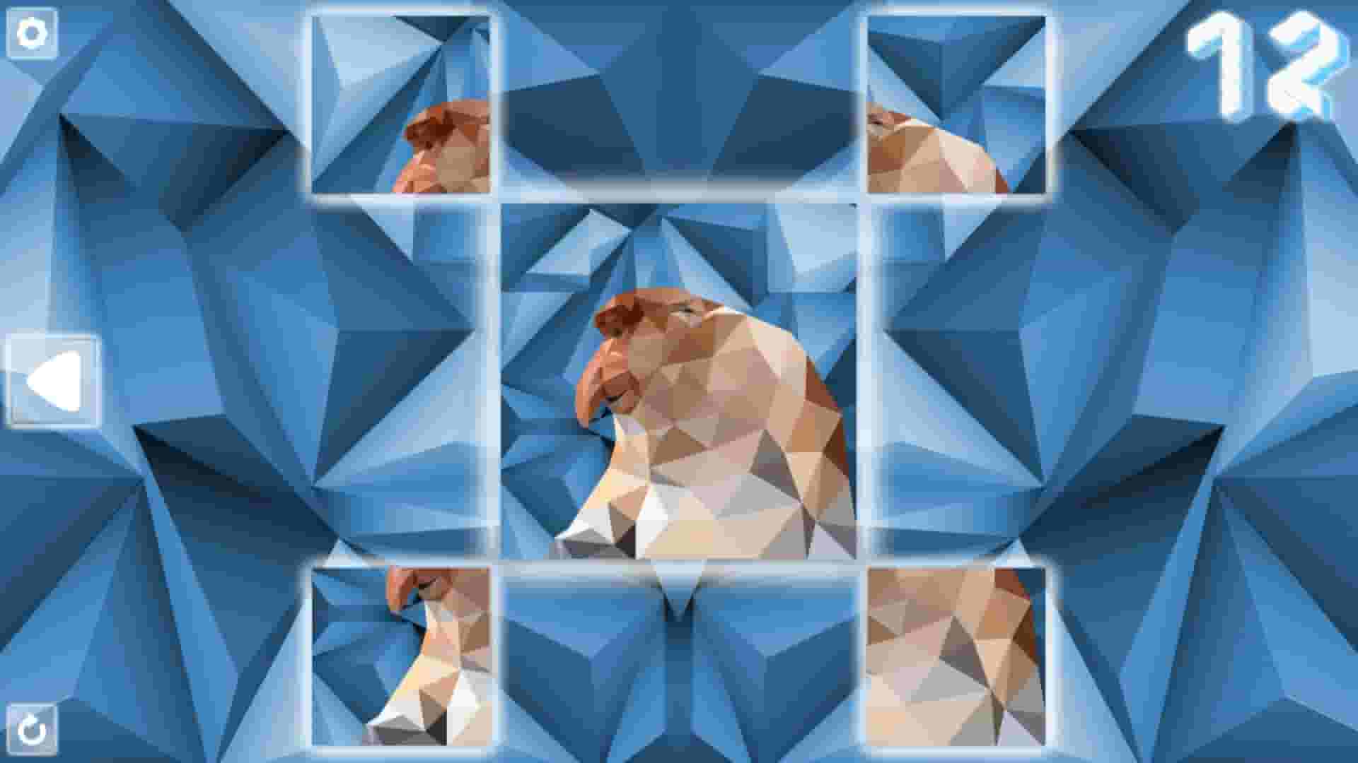 Poly Puzzle: Primates screenshot thumbnail screenshot 1