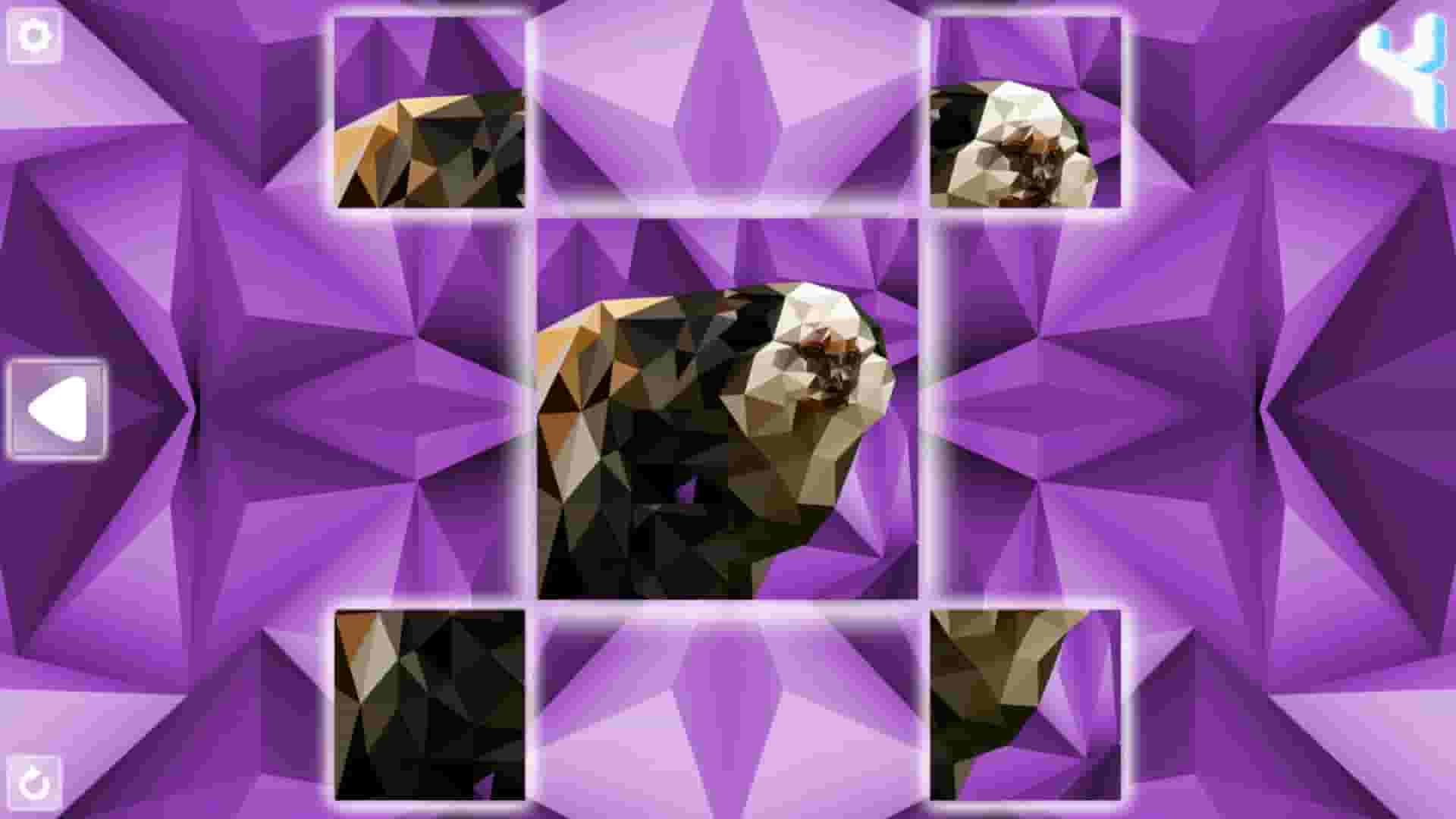 Poly Puzzle: Primates screenshot thumbnail screenshot 2