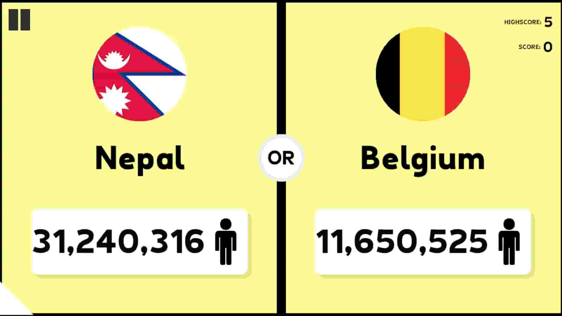 Population Quiz screenshot thumbnail screenshot 3