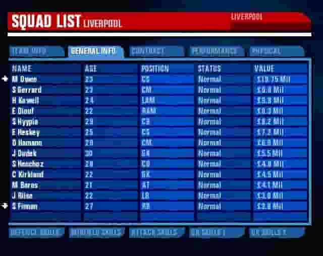 Premier Manager 03/04 screenshot thumbnail screenshot 1