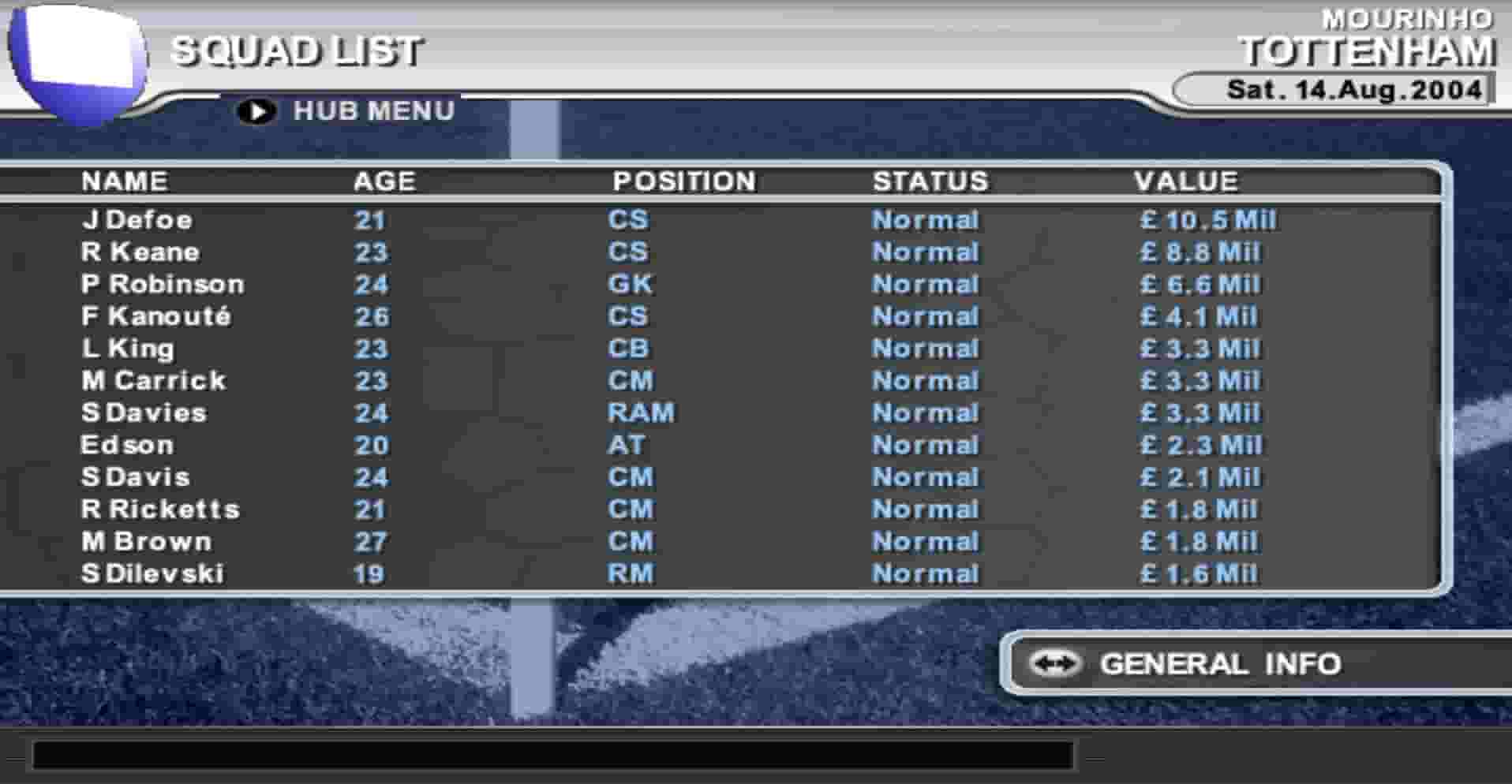 Premier Manager 04/05 screenshot thumbnail screenshot 3