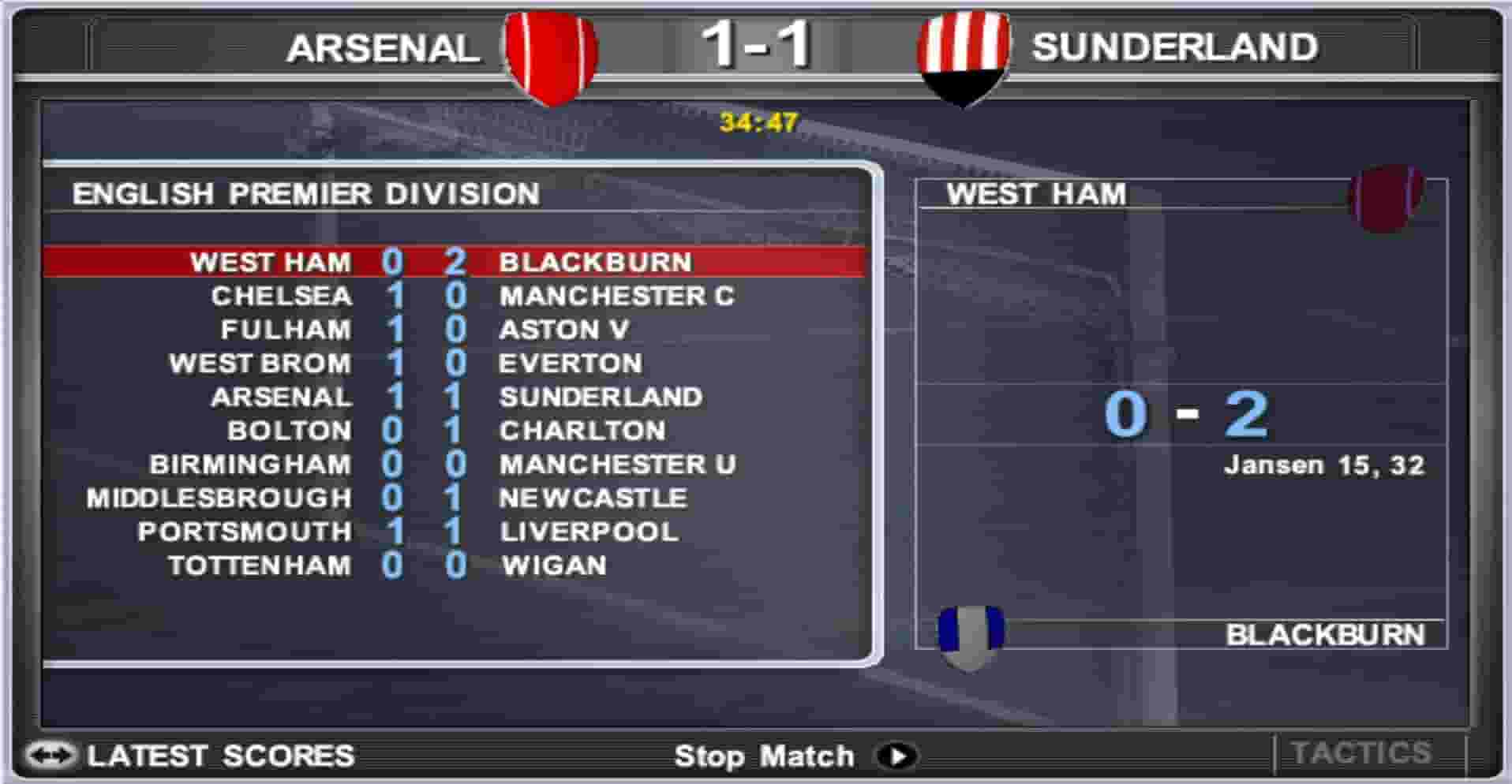 Premier Manager 05/06 screenshot thumbnail screenshot 13
