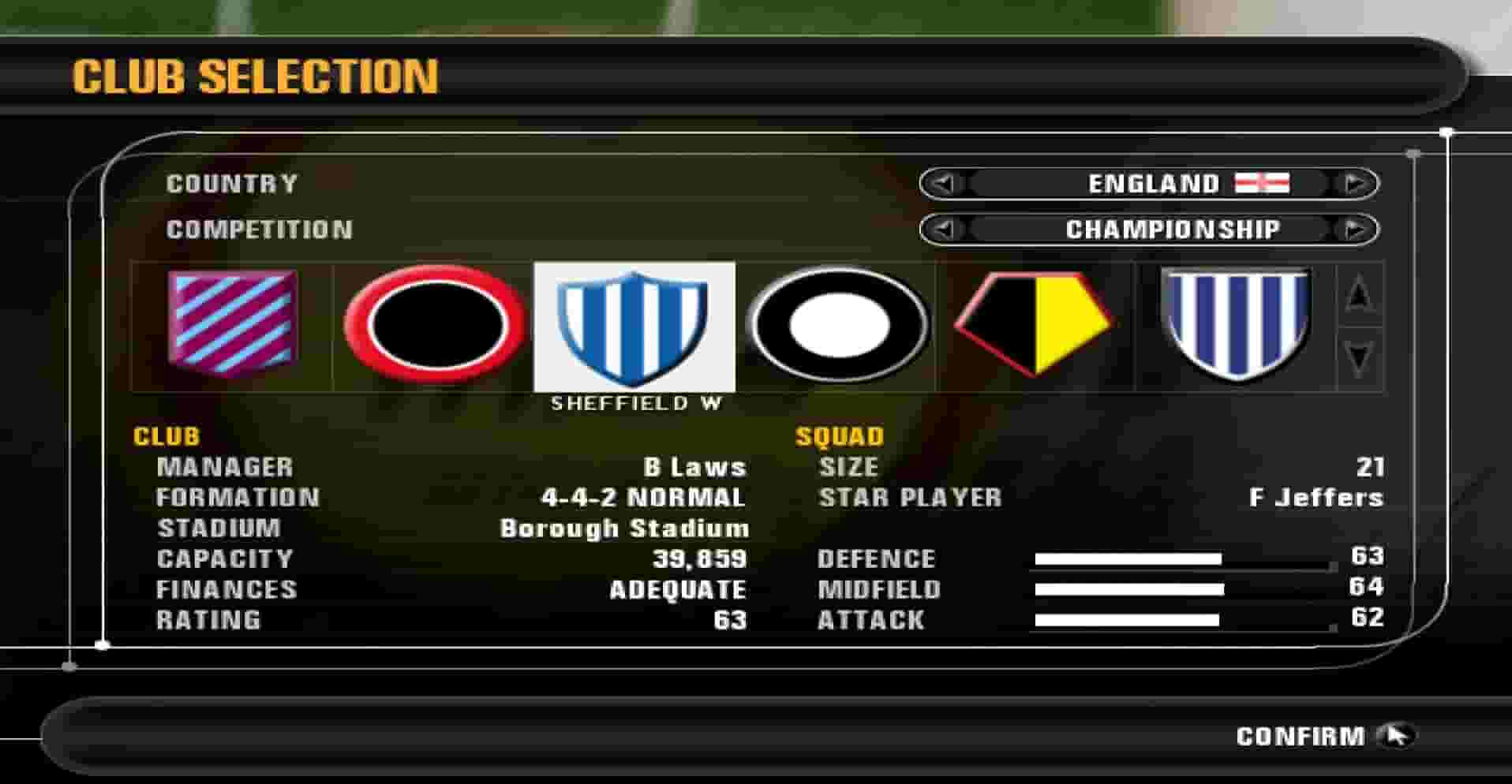 Premier Manager 10 screenshot thumbnail screenshot 1