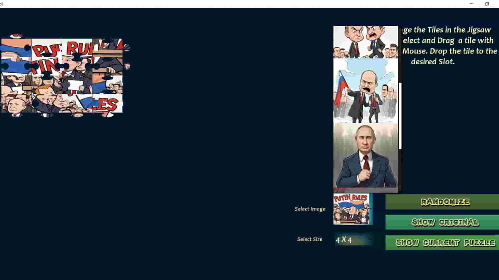 Putin Jigsaw screenshot thumbnail screenshot 2