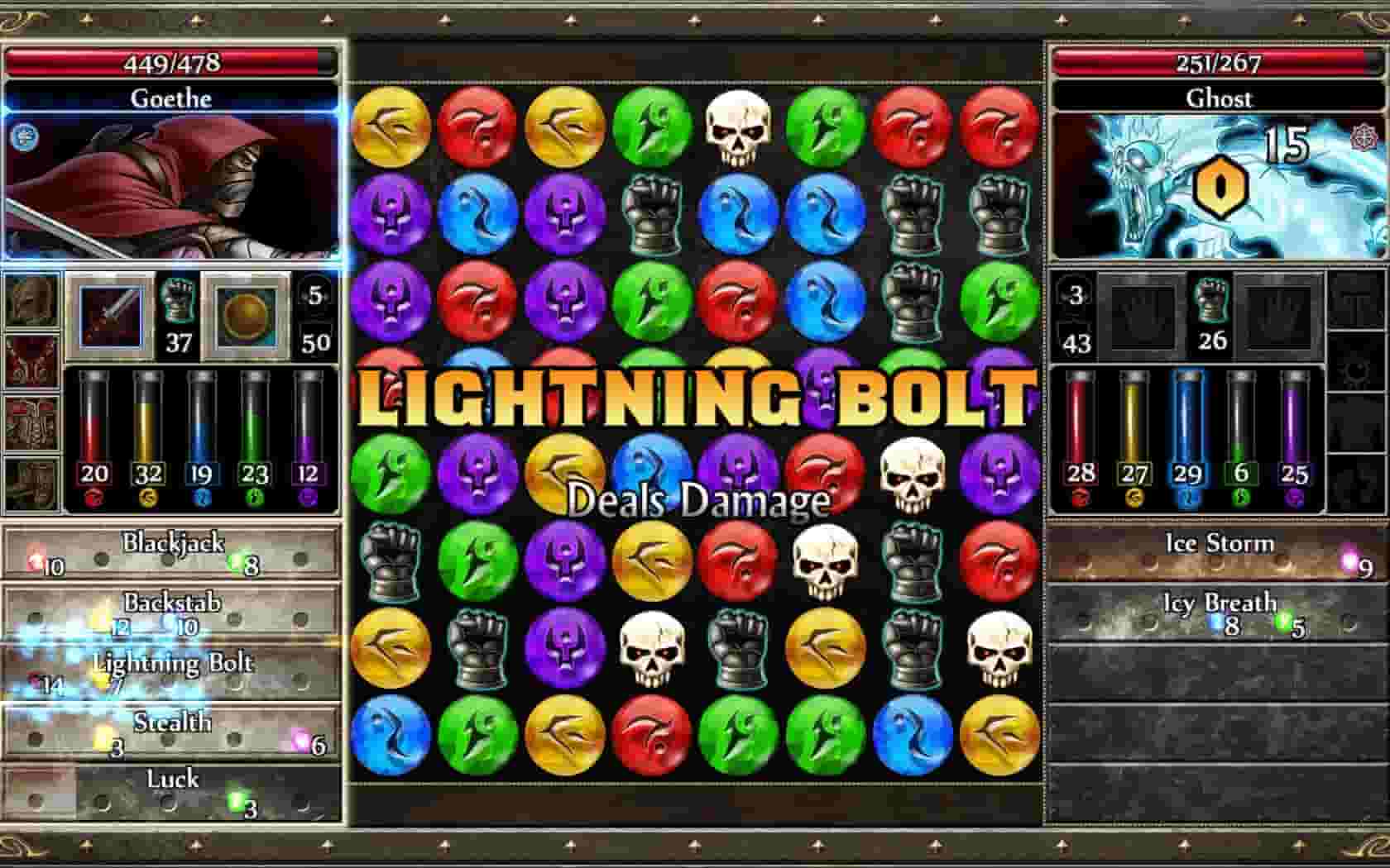 Puzzle Quest 2 screenshot thumbnail screenshot 11