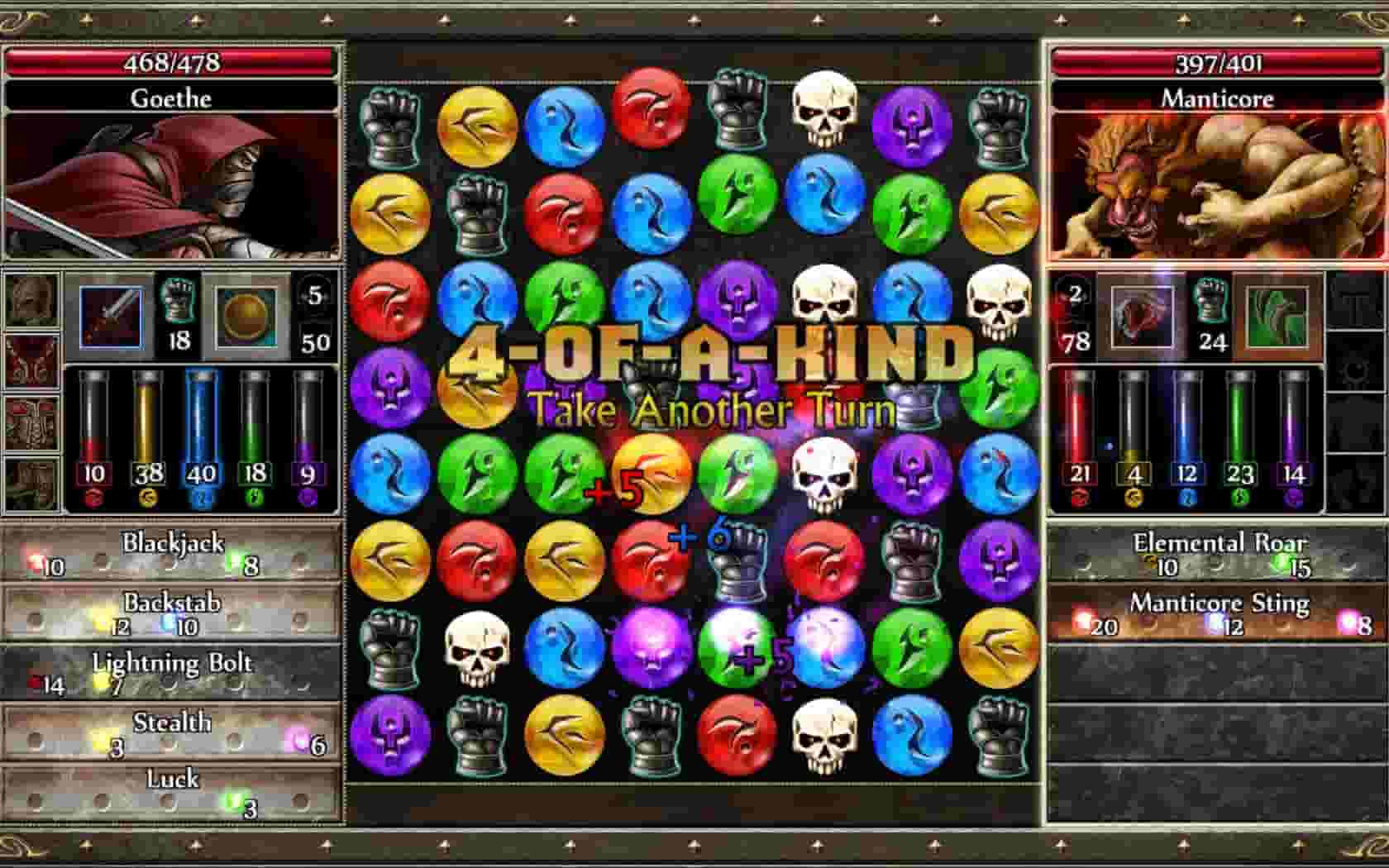 Puzzle Quest 2 screenshot thumbnail screenshot 15