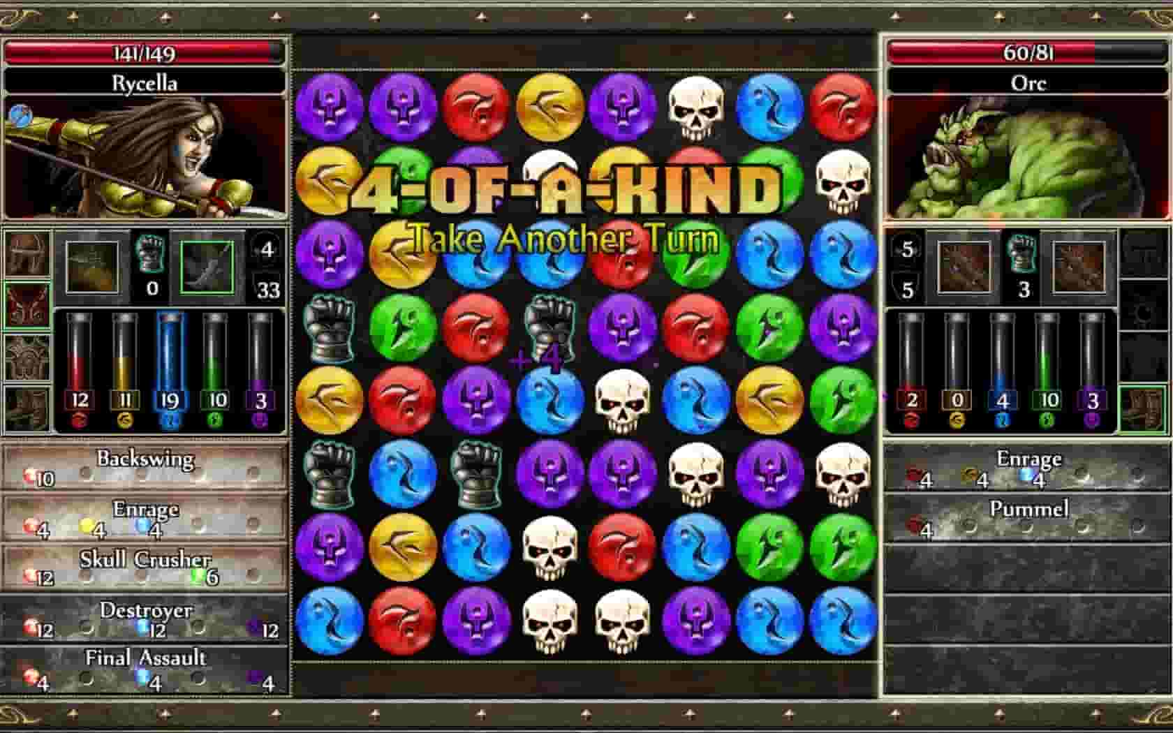 Puzzle Quest 2 screenshot thumbnail screenshot 2