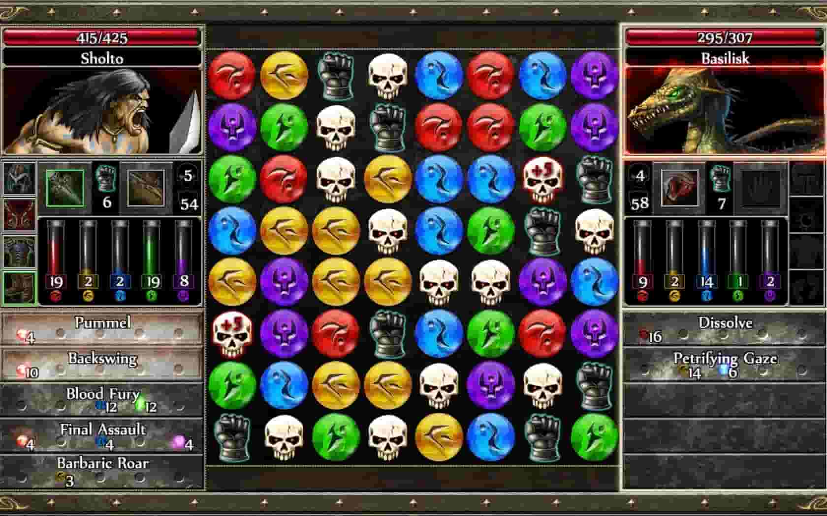 Puzzle Quest 2 screenshot thumbnail screenshot 9