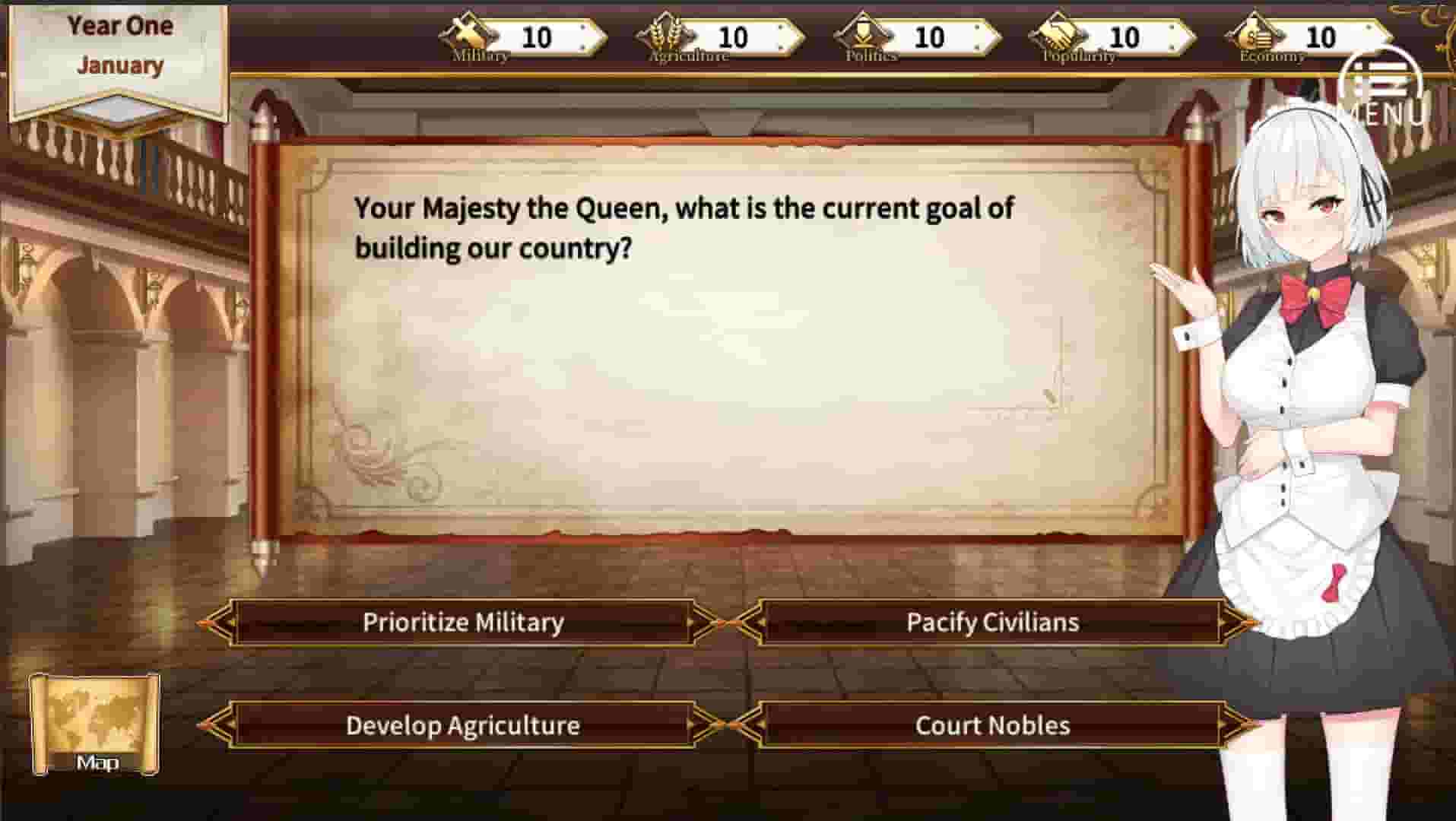 Queen's Glory screenshot thumbnail screenshot 1
