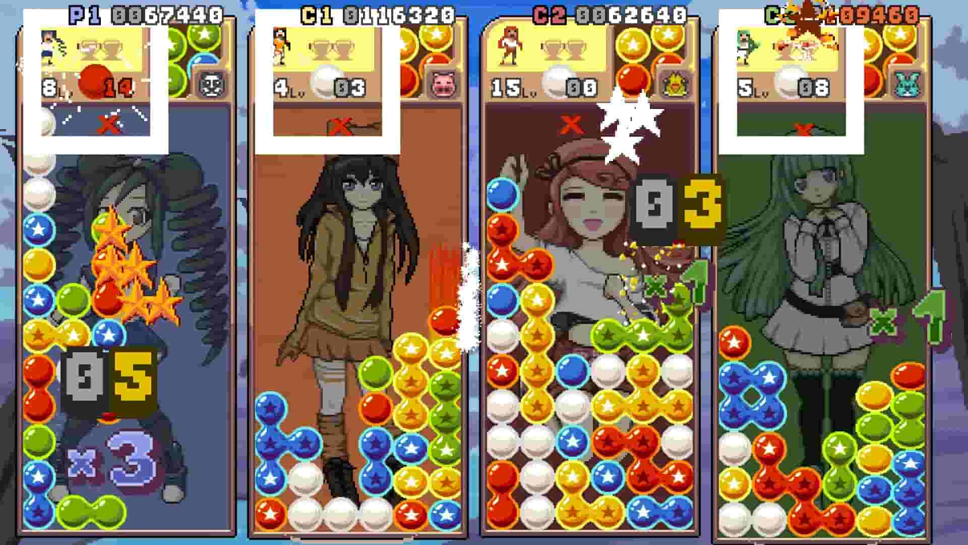 Raining Blobs screenshot thumbnail screenshot 0