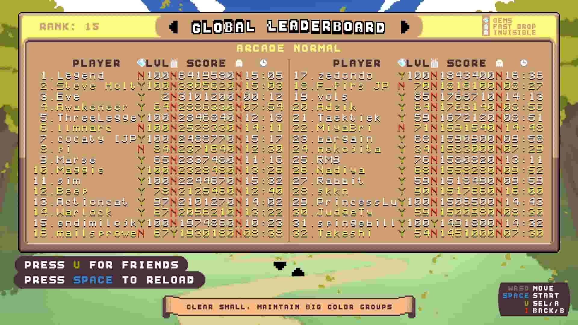 Raining Blobs screenshot thumbnail screenshot 6