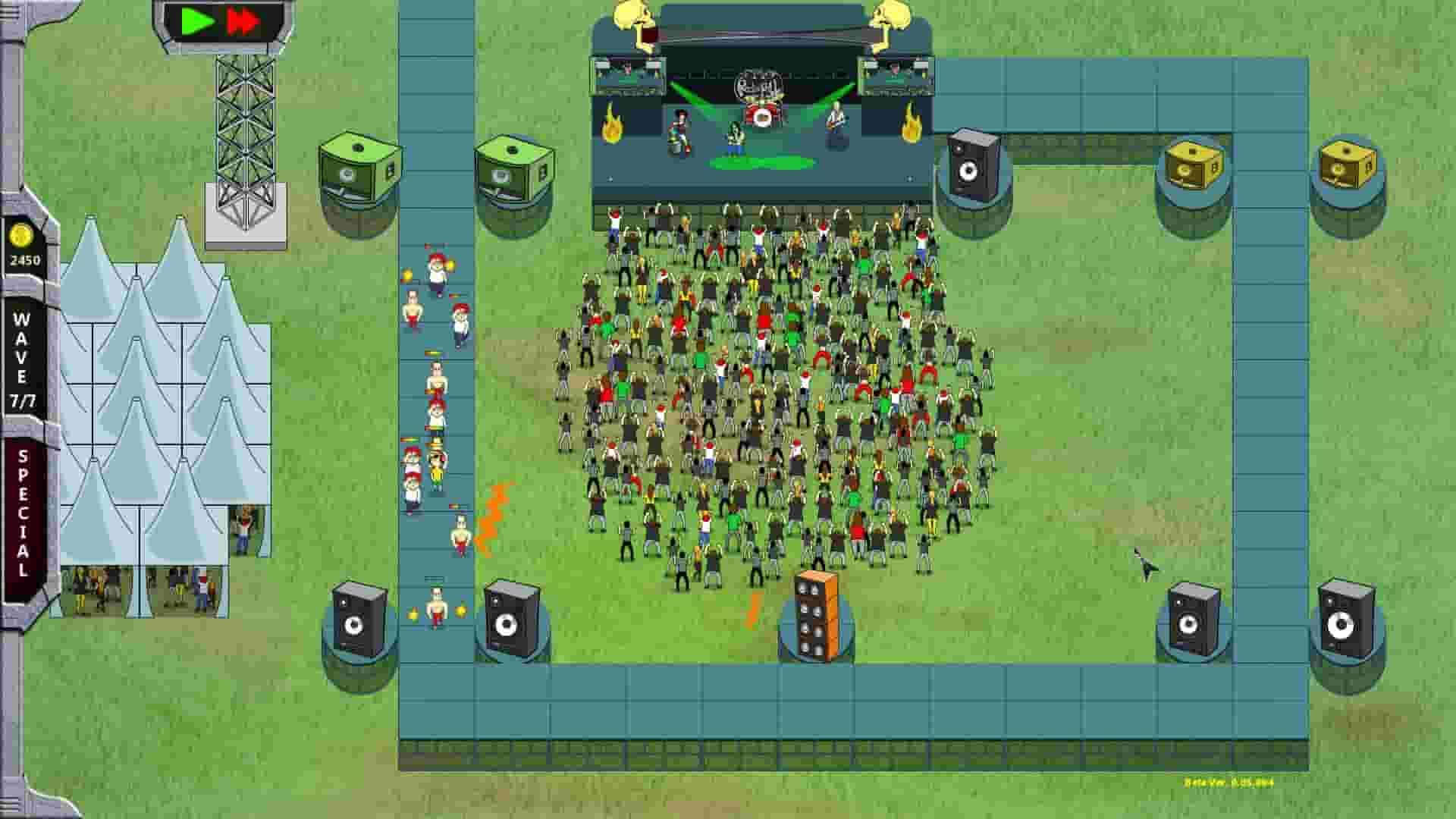 Rock 'N' Roll Defense screenshot thumbnail screenshot 4