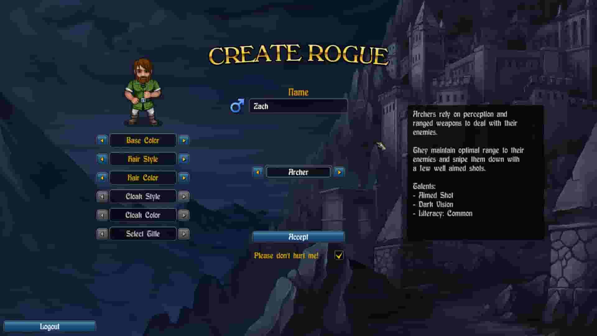 Rogue's Tale screenshot thumbnail screenshot 0