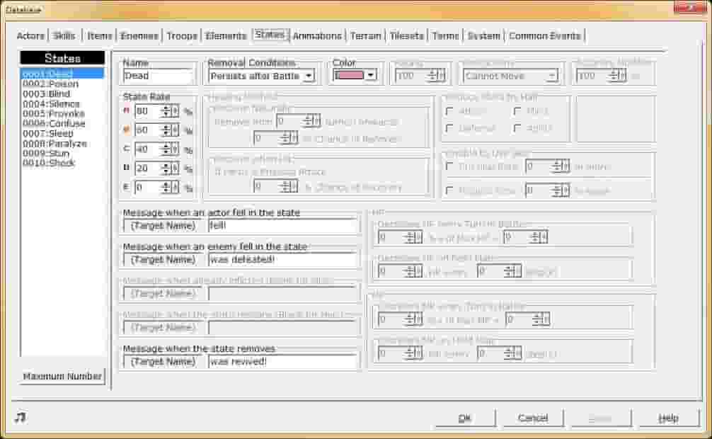 RPG Maker 2000 screenshot thumbnail screenshot 12