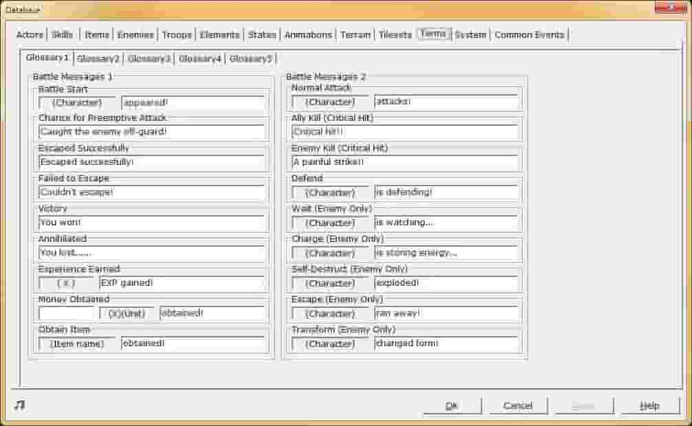 RPG Maker 2000 screenshot thumbnail screenshot 16