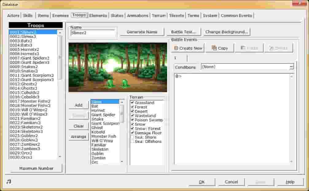 RPG Maker 2000 screenshot thumbnail screenshot 2