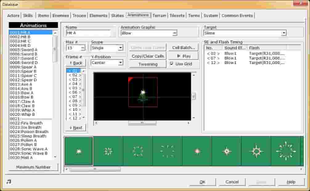 RPG Maker 2000 screenshot thumbnail screenshot 4