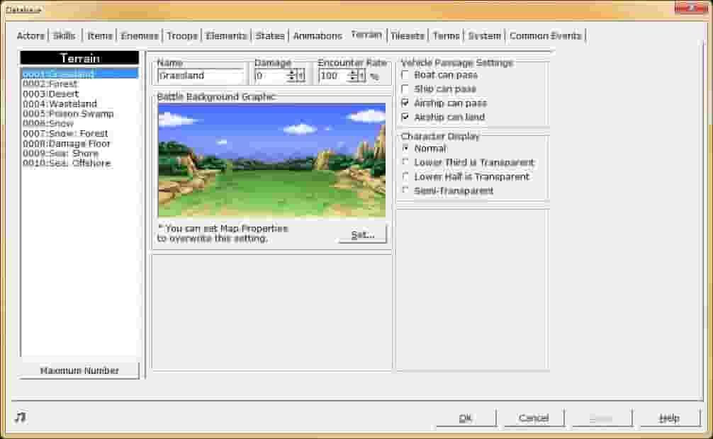 RPG Maker 2000 screenshot thumbnail screenshot 5