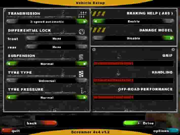 Screamer 4x4 screenshot thumbnail screenshot 3