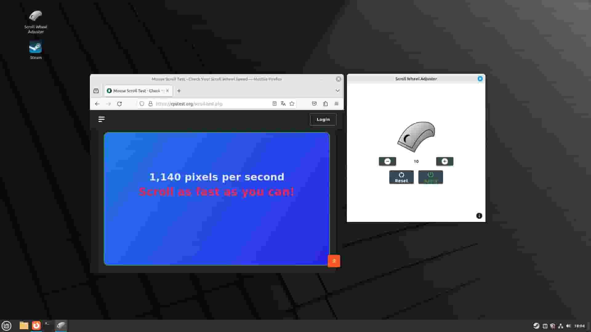 Scroll Wheel Adjuster screenshot thumbnail screenshot 2