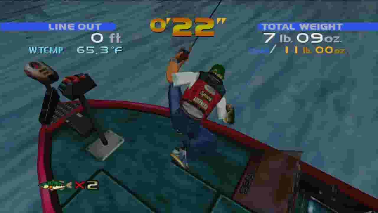 SEGA Bass Fishing screenshot thumbnail screenshot 4