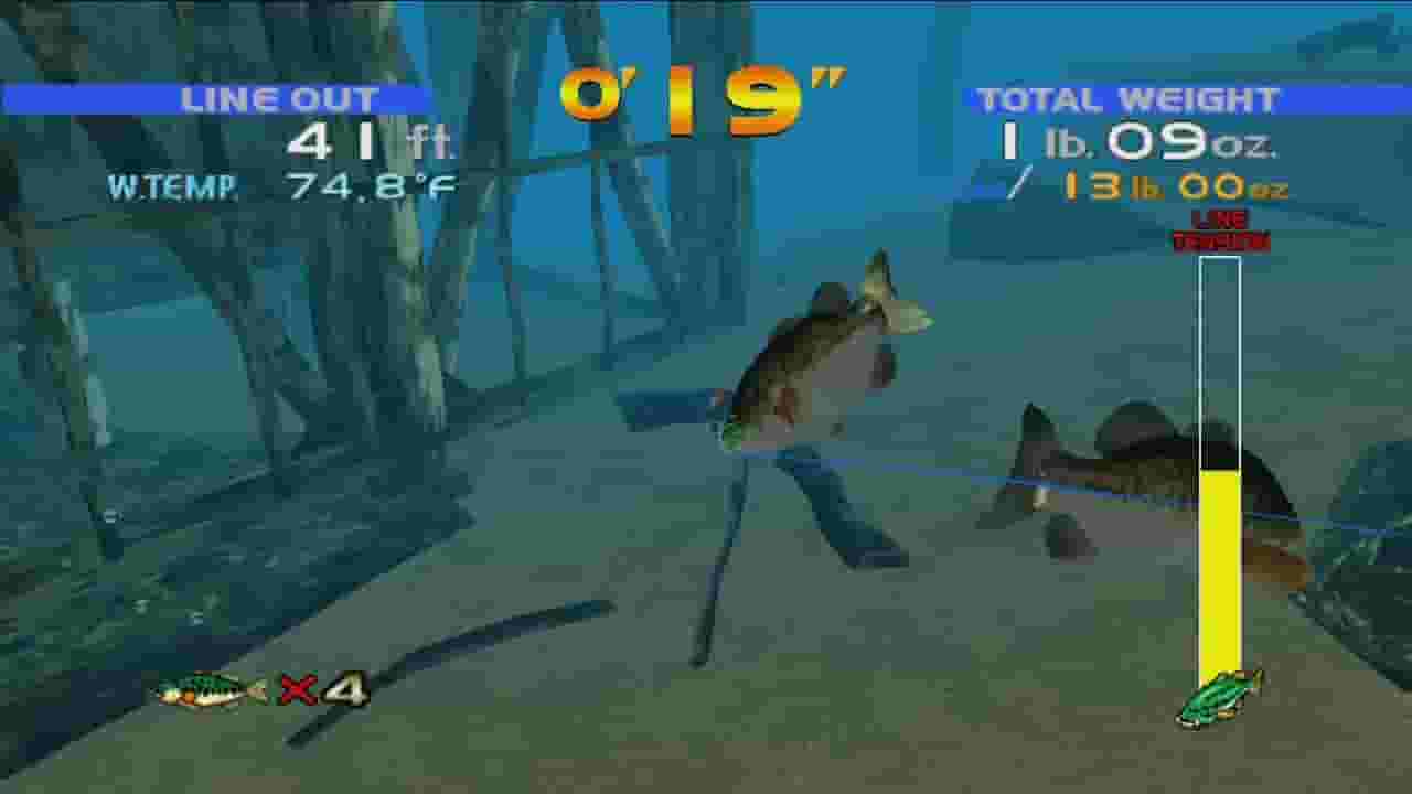 SEGA Bass Fishing screenshot thumbnail screenshot 6