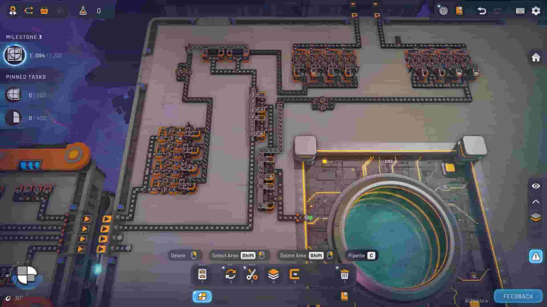 shapez 2 screenshot thumbnail screenshot 1