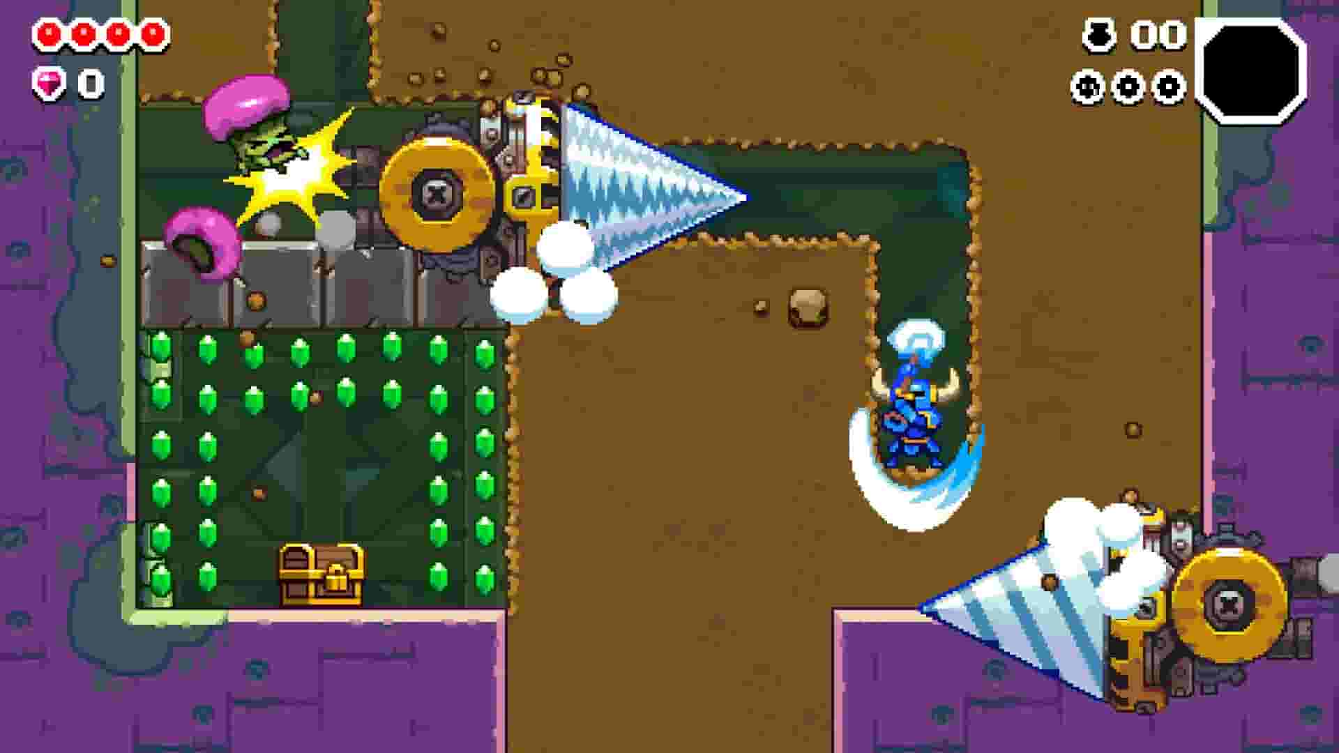 Shovel Knight Dig screenshot thumbnail screenshot 2