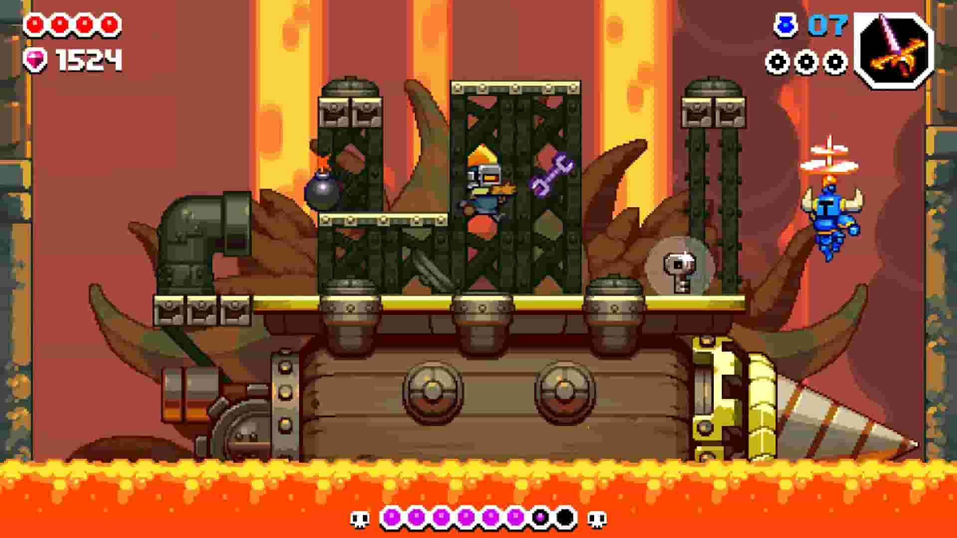 Shovel Knight Dig screenshot thumbnail screenshot 5