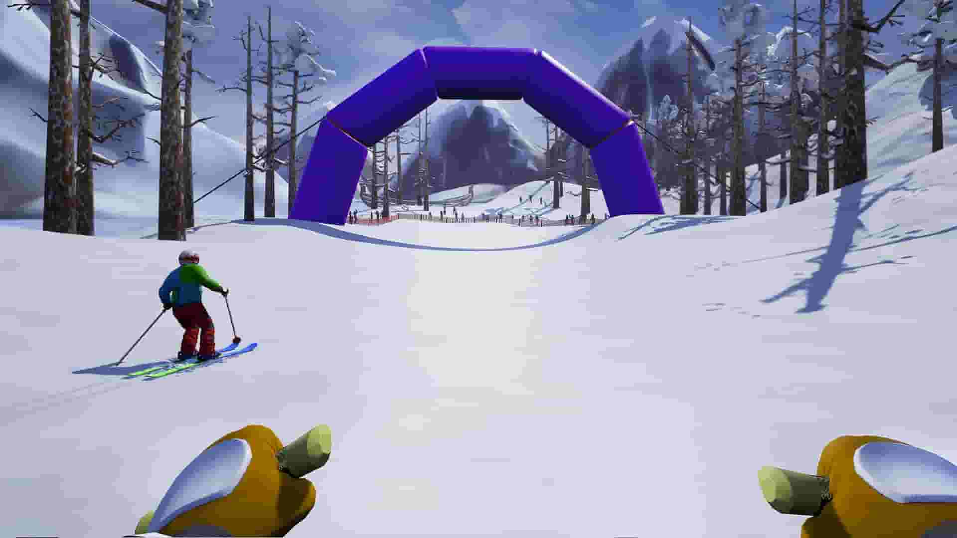 Skiing VR screenshot thumbnail screenshot 4
