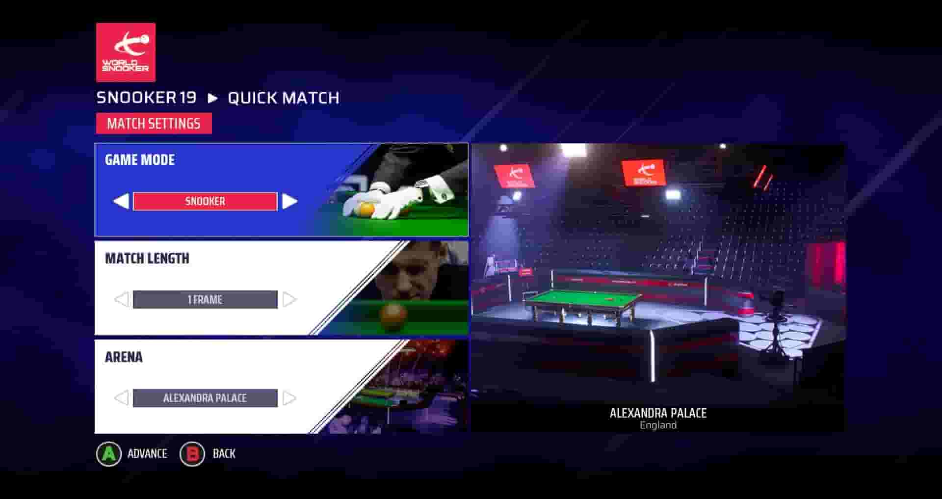 Snooker 19 screenshot thumbnail screenshot 5