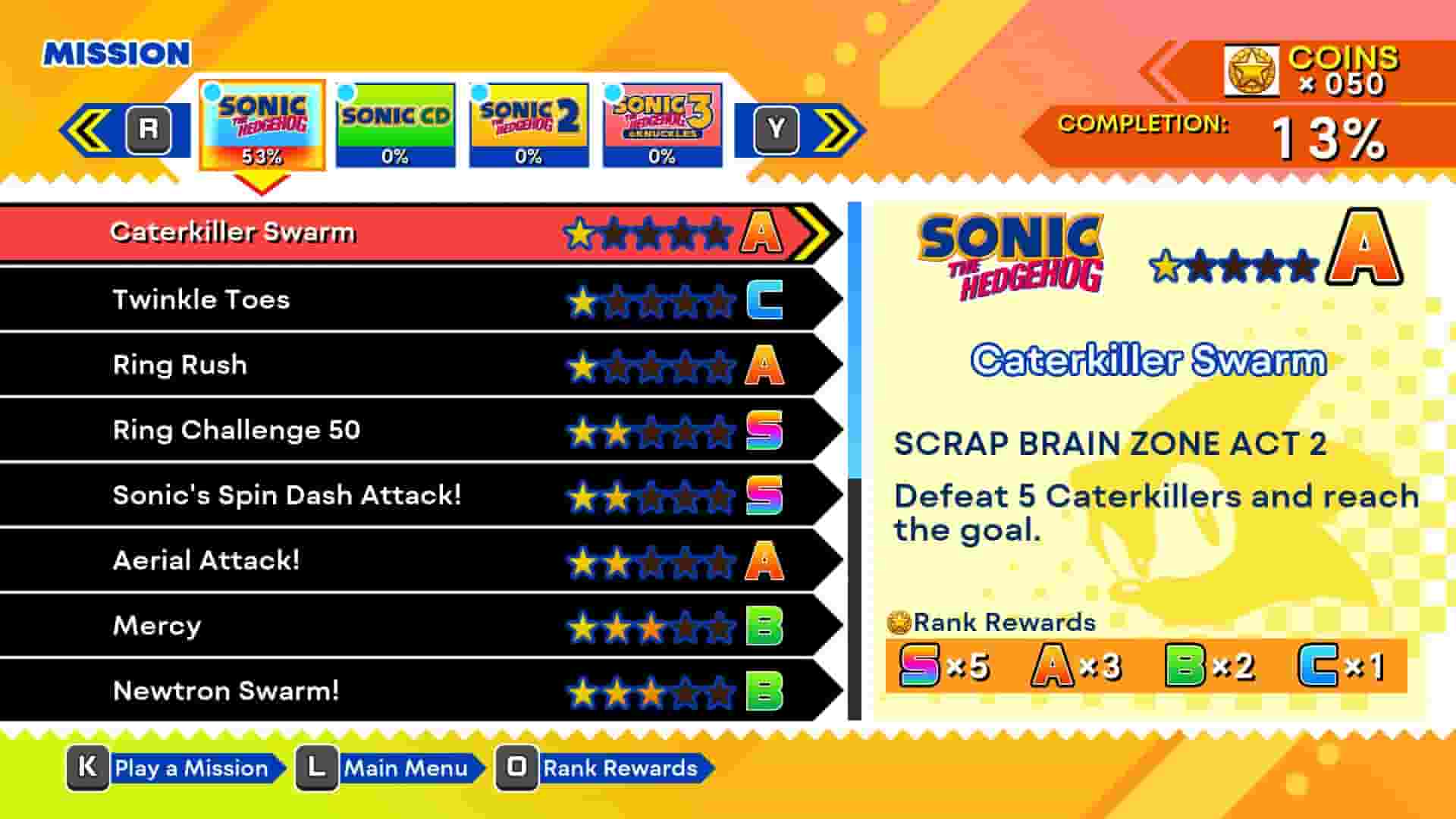 Sonic Origins screenshot thumbnail screenshot 5
