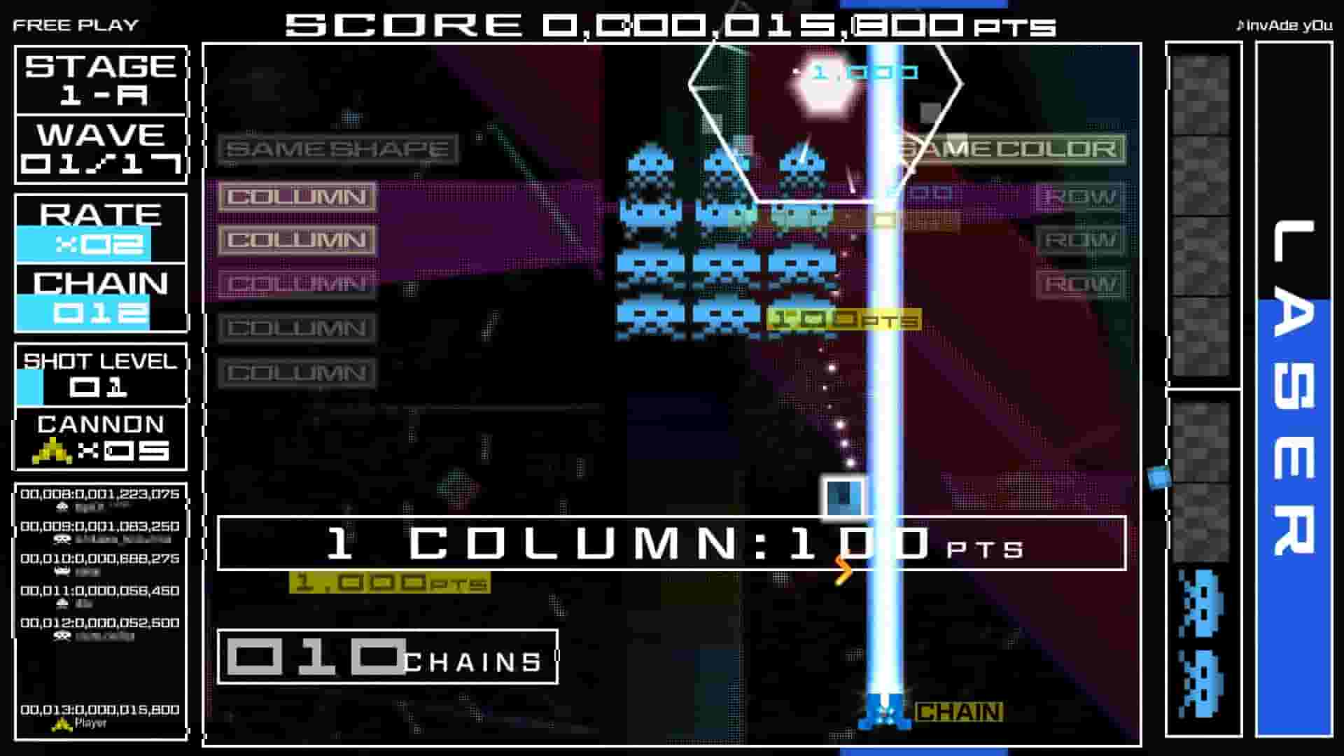 Space Invaders Extreme screenshot thumbnail screenshot 0