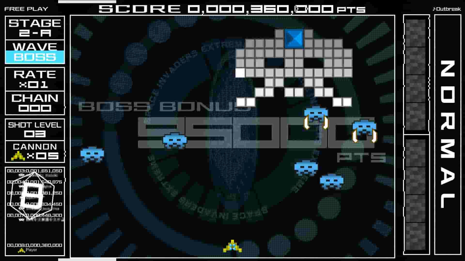 Space Invaders Extreme screenshot thumbnail screenshot 6