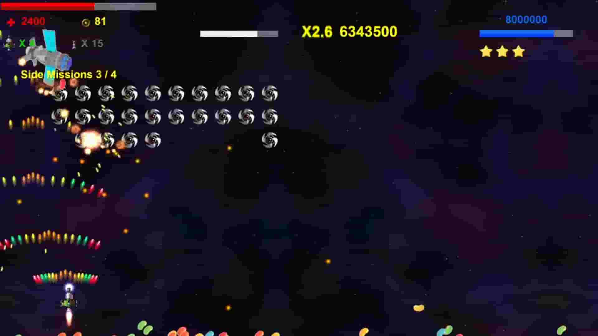 Spinner Invaders screenshot thumbnail screenshot 1