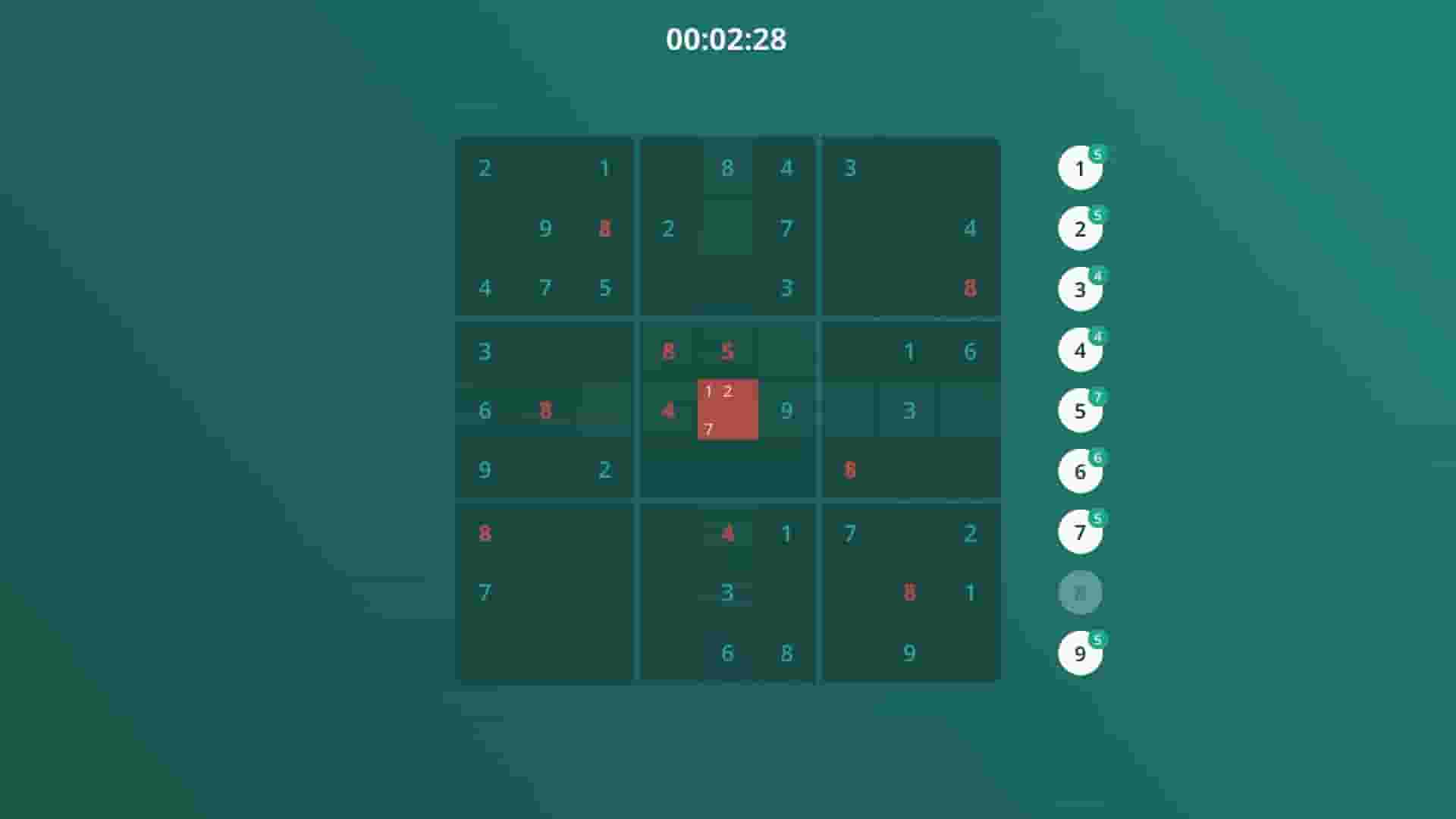 Sudoku Universe / 数独宇宙 screenshot thumbnail screenshot 3