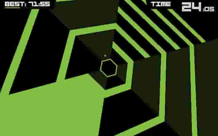 Super Hexagon screenshot thumbnail screenshot 3