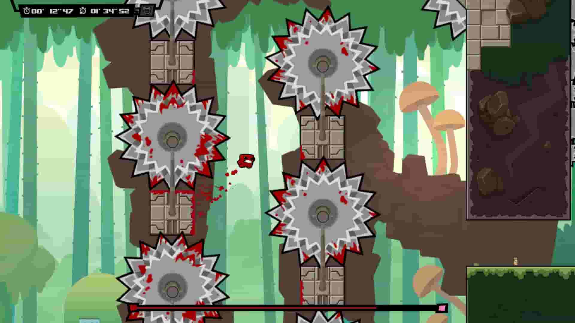 Super Meat Boy Forever screenshot thumbnail screenshot 2