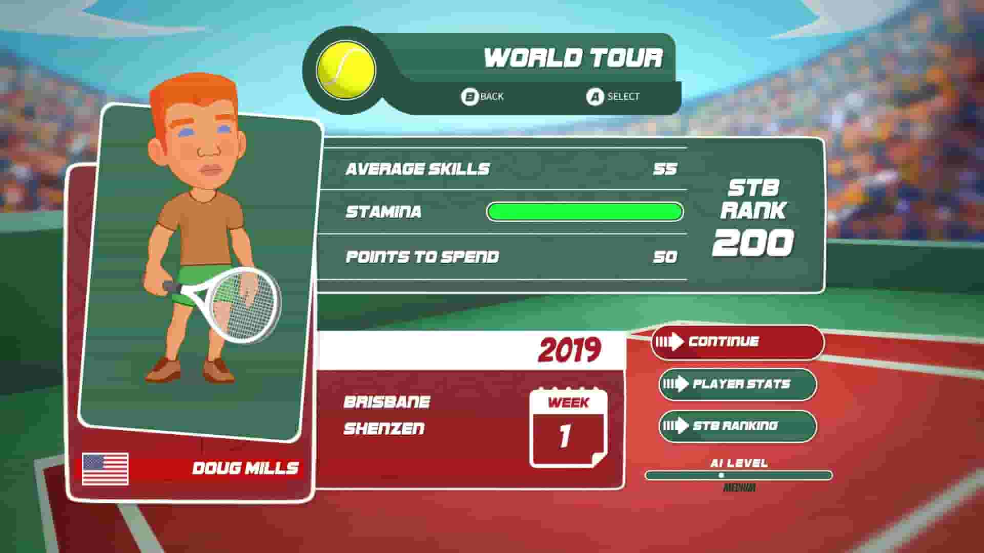 Super Tennis Blast screenshot thumbnail screenshot 5