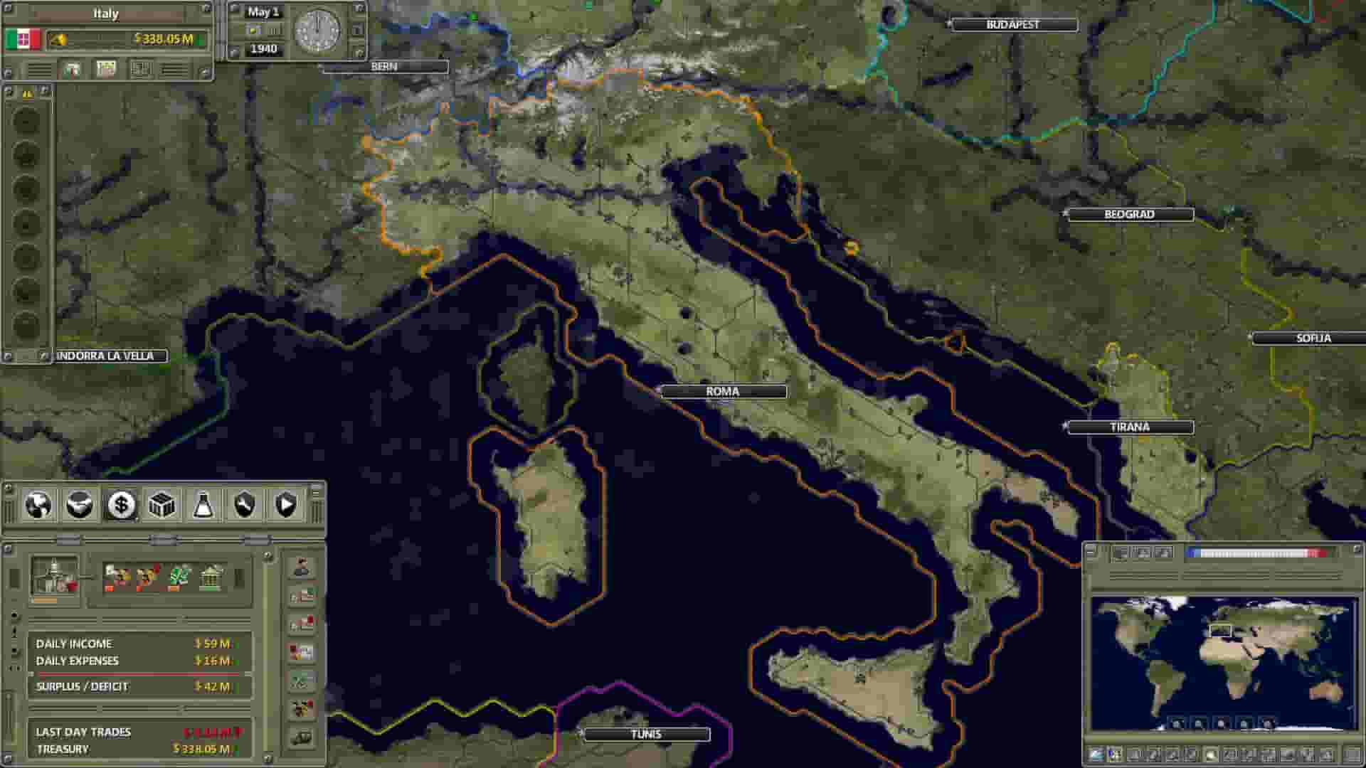 Supreme Ruler 1936 screenshot thumbnail screenshot 9