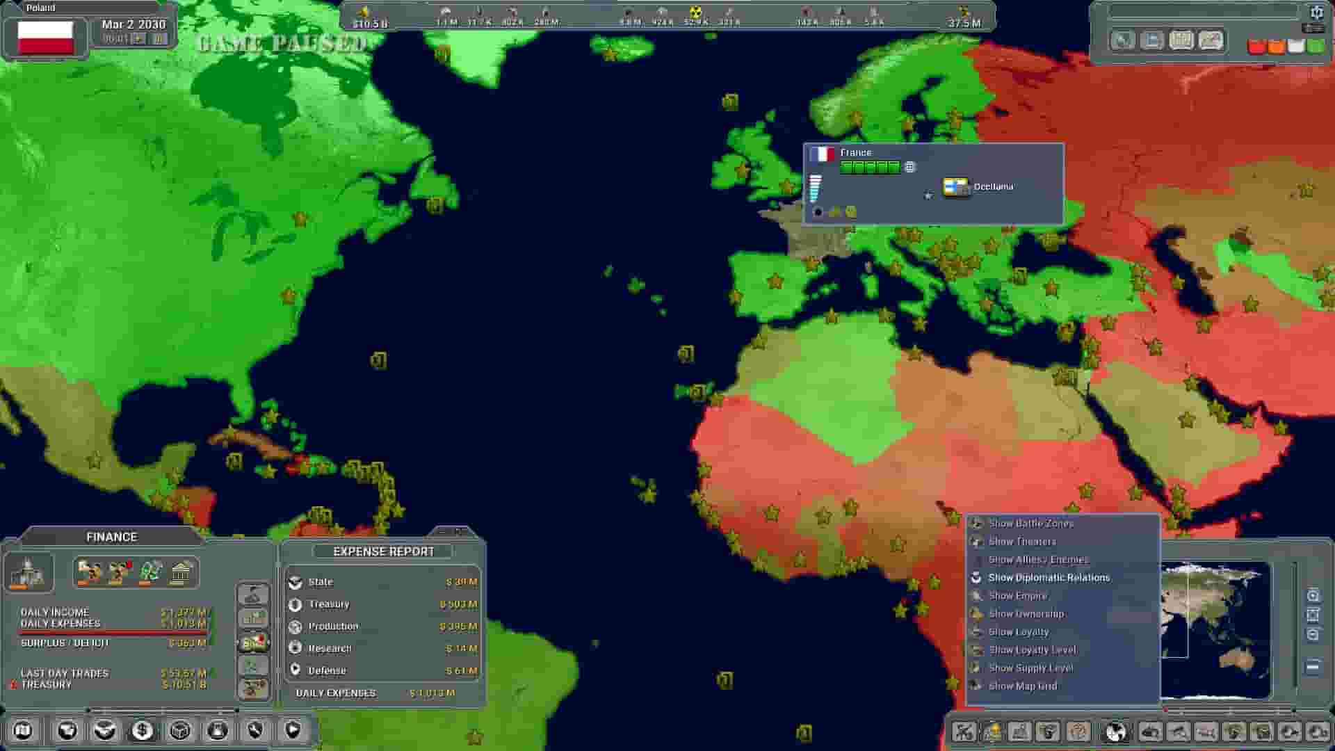 Supreme Ruler 2030 screenshot thumbnail screenshot 17