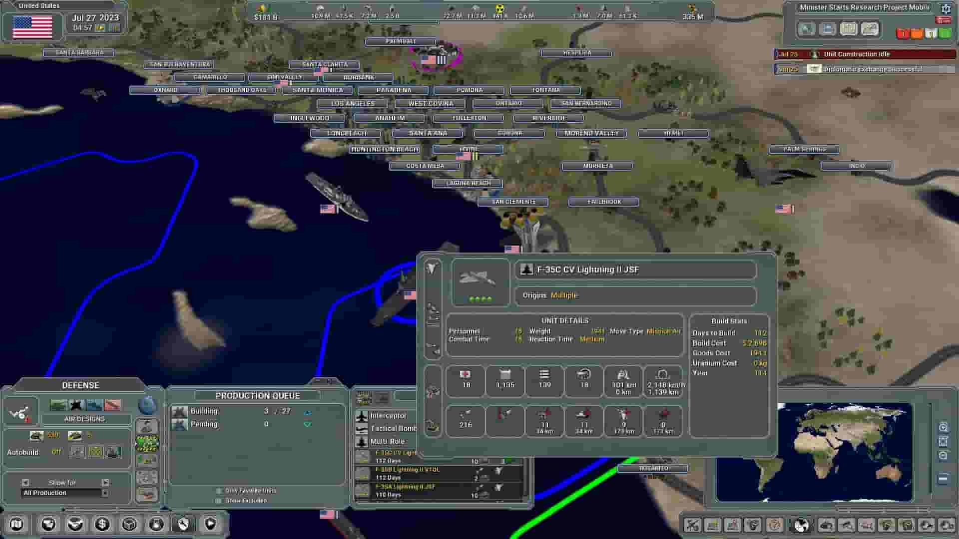 Supreme Ruler 2030 screenshot thumbnail screenshot 3