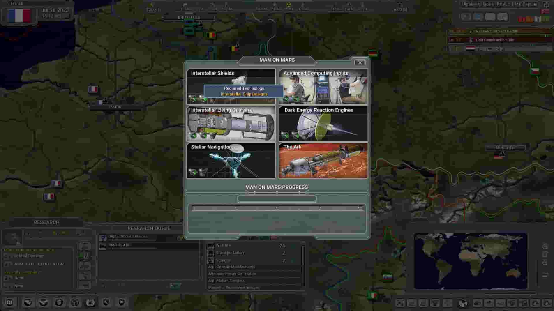 Supreme Ruler 2030 screenshot thumbnail screenshot 9