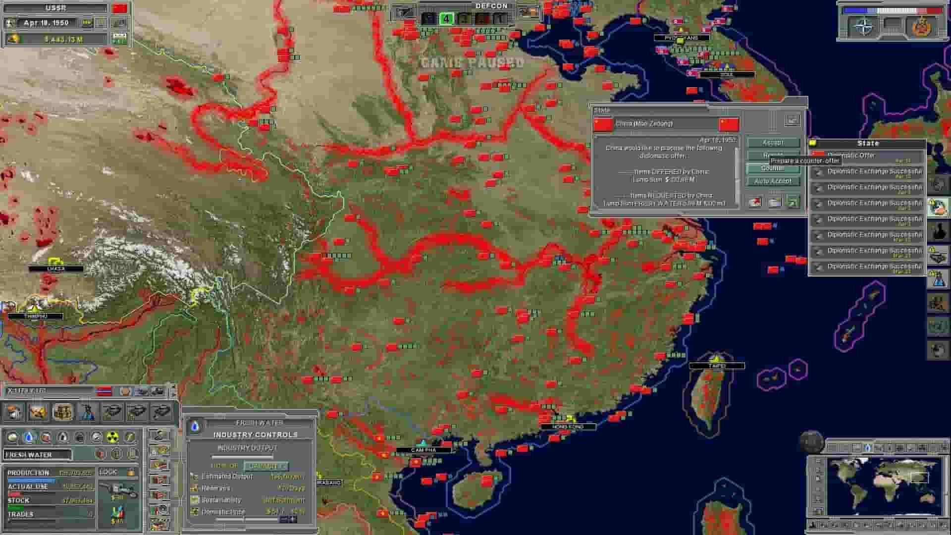 Supreme Ruler: Cold War screenshot thumbnail screenshot 2