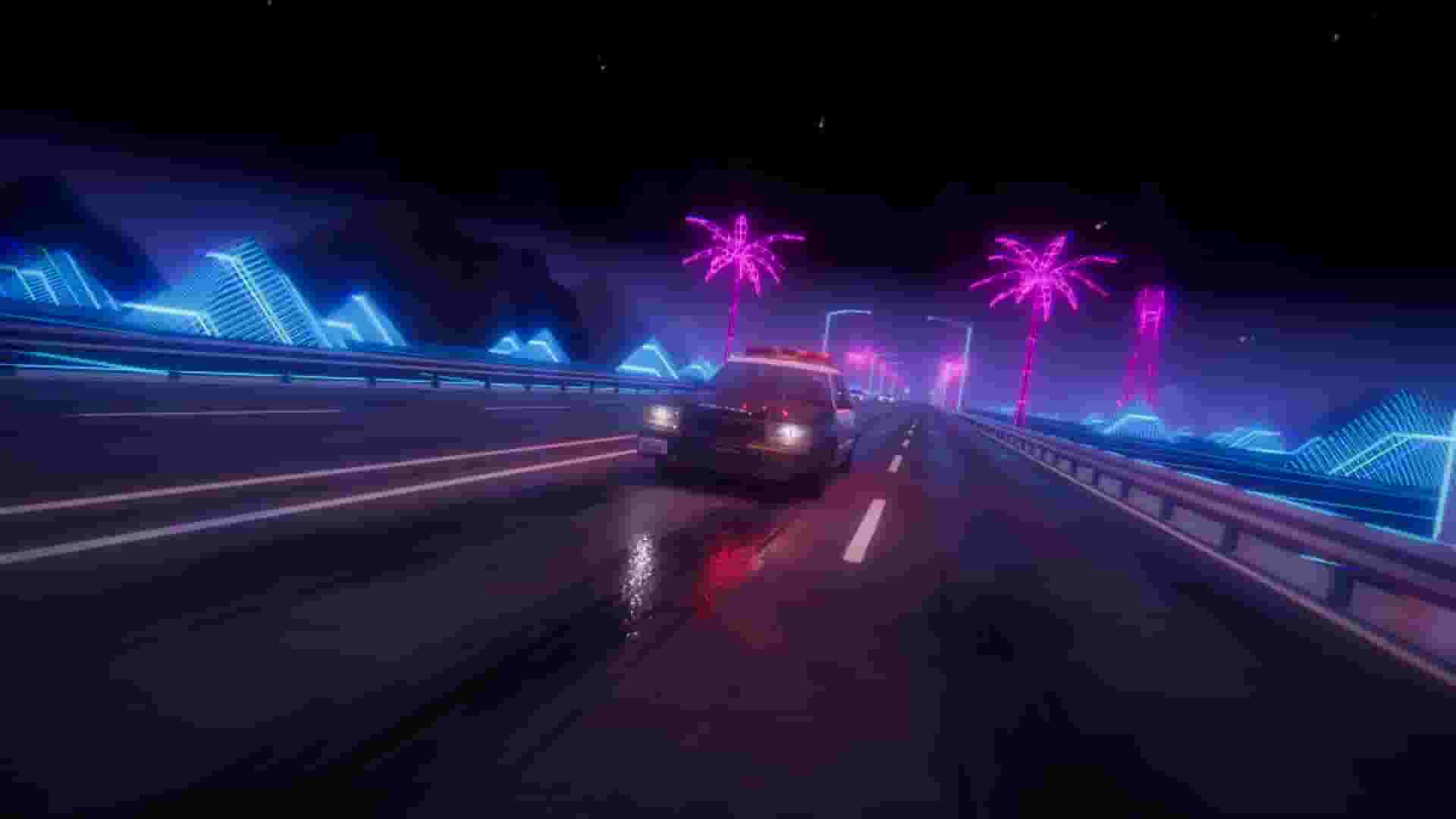Synthwave Driver screenshot thumbnail screenshot 5